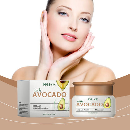EELHOE Avocado Cream For Wrinkles Gentle Moisturizing Facial Skin Moisturizing Daily Cream
