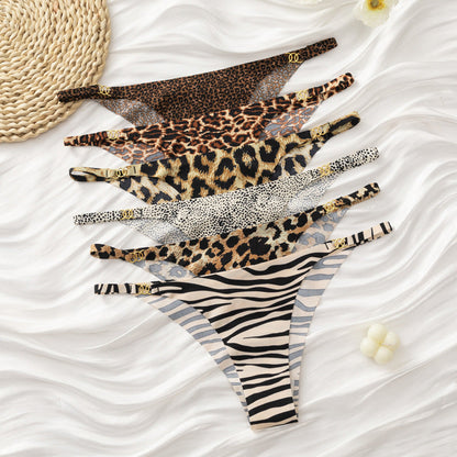 Thin-strapped Sheer European And American Womens Panties