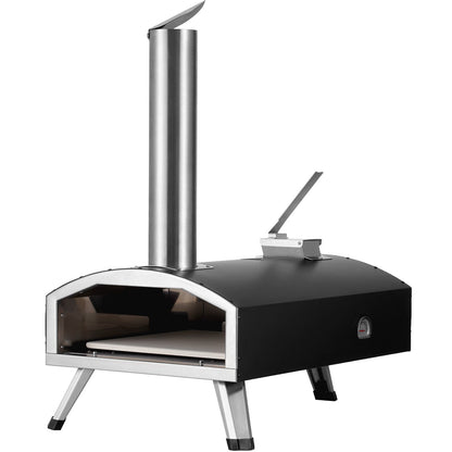 VEVOR 12Outdoor Pizza Oven Portable Wood Pellet Pizza Oven Iron Spray Camping