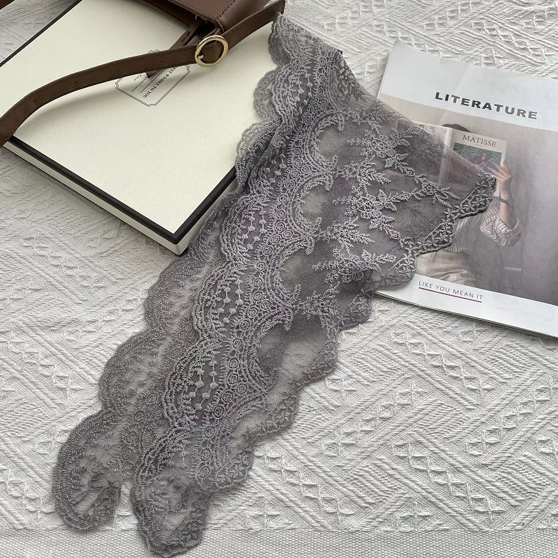 Elegant Lace Sheer Scarf