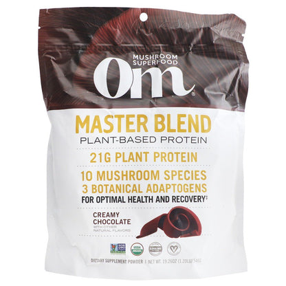 Om Chocolate Protein Powder - 19.26 Oz