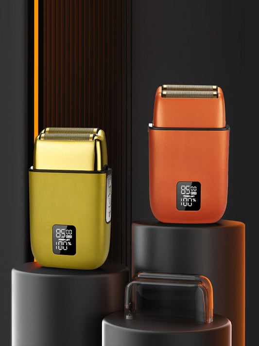 Portable Mini Shaver with LED Display