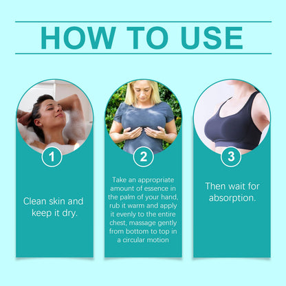OceAura Breast Beauty Serum Lifts And Tightens Breasts To Moisturize, Smooth, Plump And Plump Curves