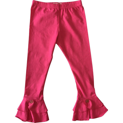 Button Flare Pants