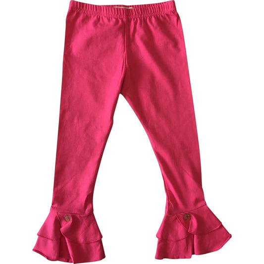 Button Flare Pants