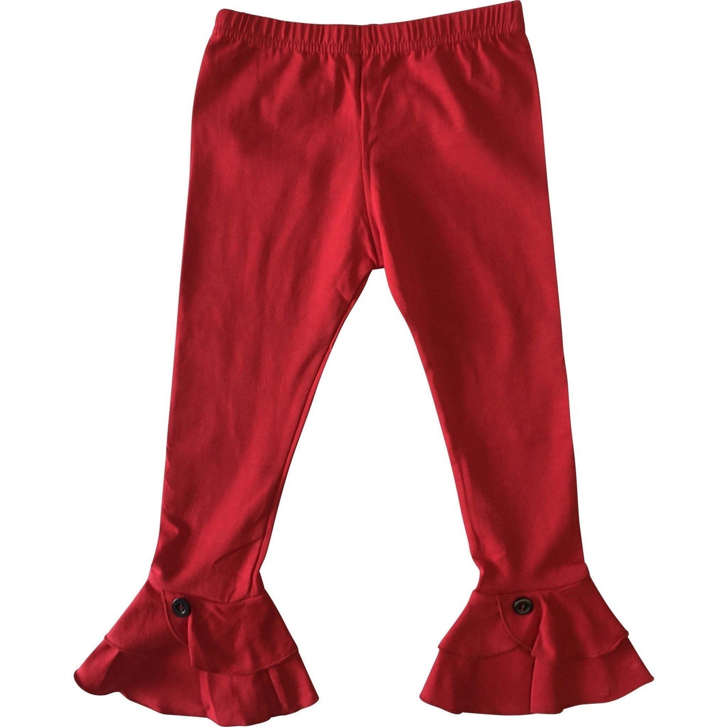 Button Flare Pants