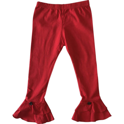 Button Flare Pants