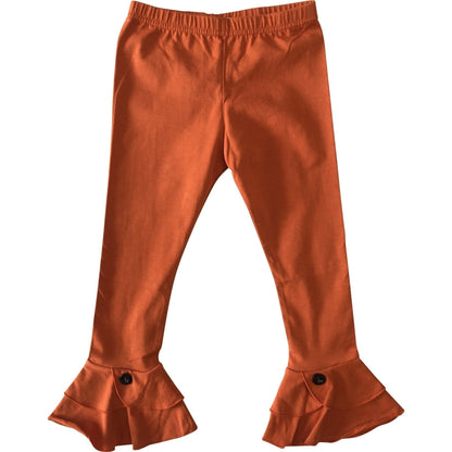 Button Flare Pants