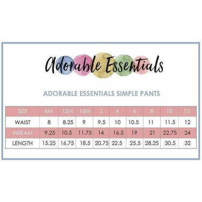 Simple Pants Leggings