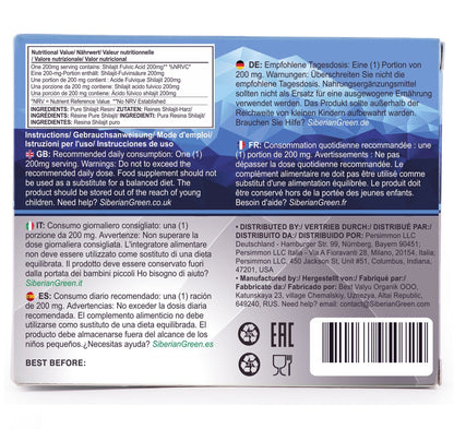 Blue Mountain Mumiyo Shilajit Tablets – 120 Count (2 x 60 Pack)