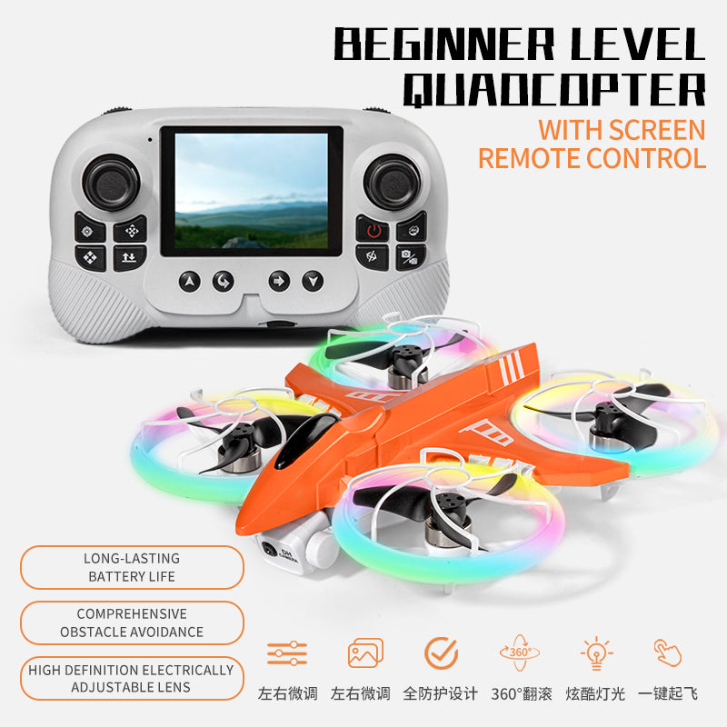 X3-2.8-inch Screen Control - Dual Electric Drone--Orange