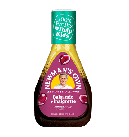 Newman's Own Balsamic Salad Dressing - Vinaigrette - Case Of 6 - 16 Fl Oz