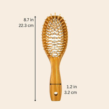 Bamboo Double-Sided Hair Brush