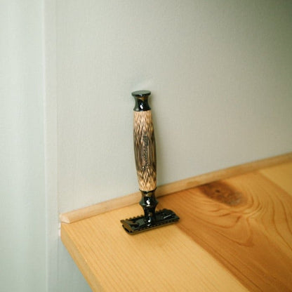 Bamboo Stainless Steel Safety Razor