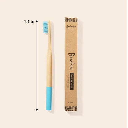 Bamboo Toothbrush | Round Handle