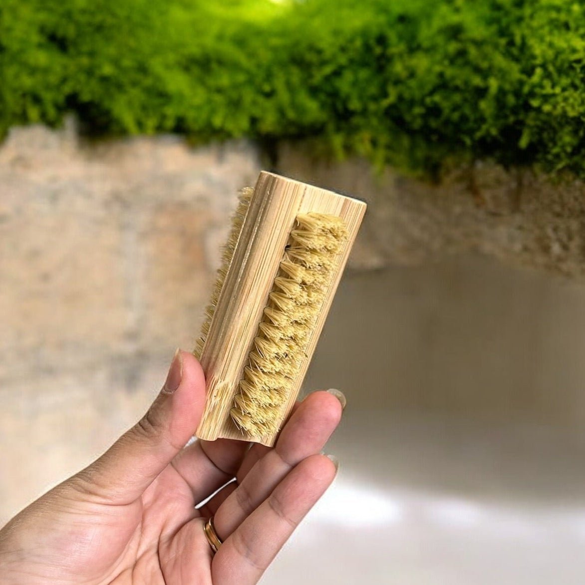 Bamboo Vegan Nail Brush | Sisal Bristles