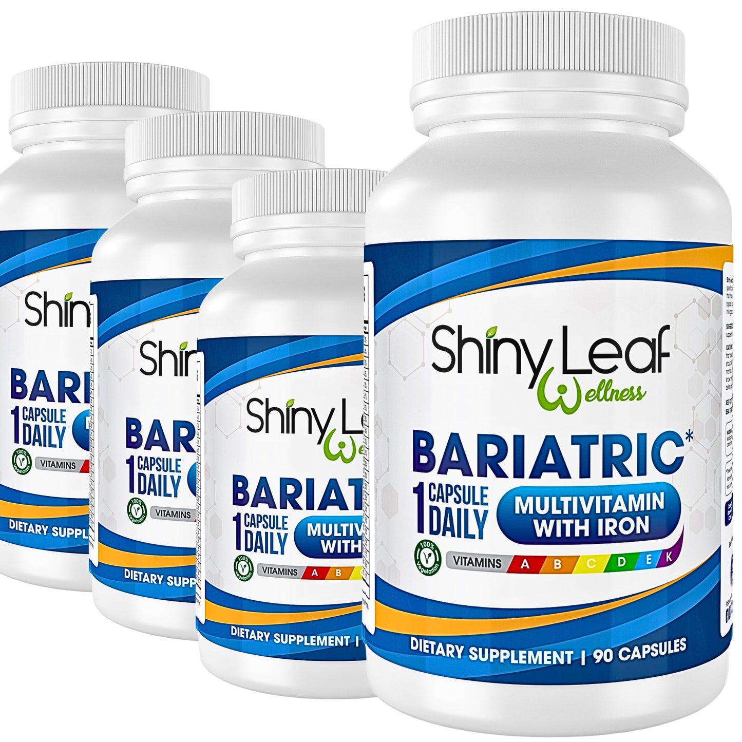 Methylated Bariatric Multivitamins with 45mg Iron 1 capsule a day