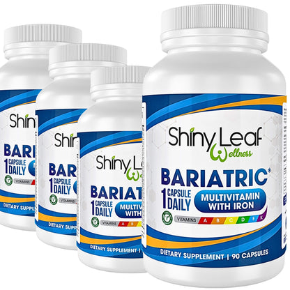 Methylated Bariatric Multivitamins with 45mg Iron 1 capsule a day