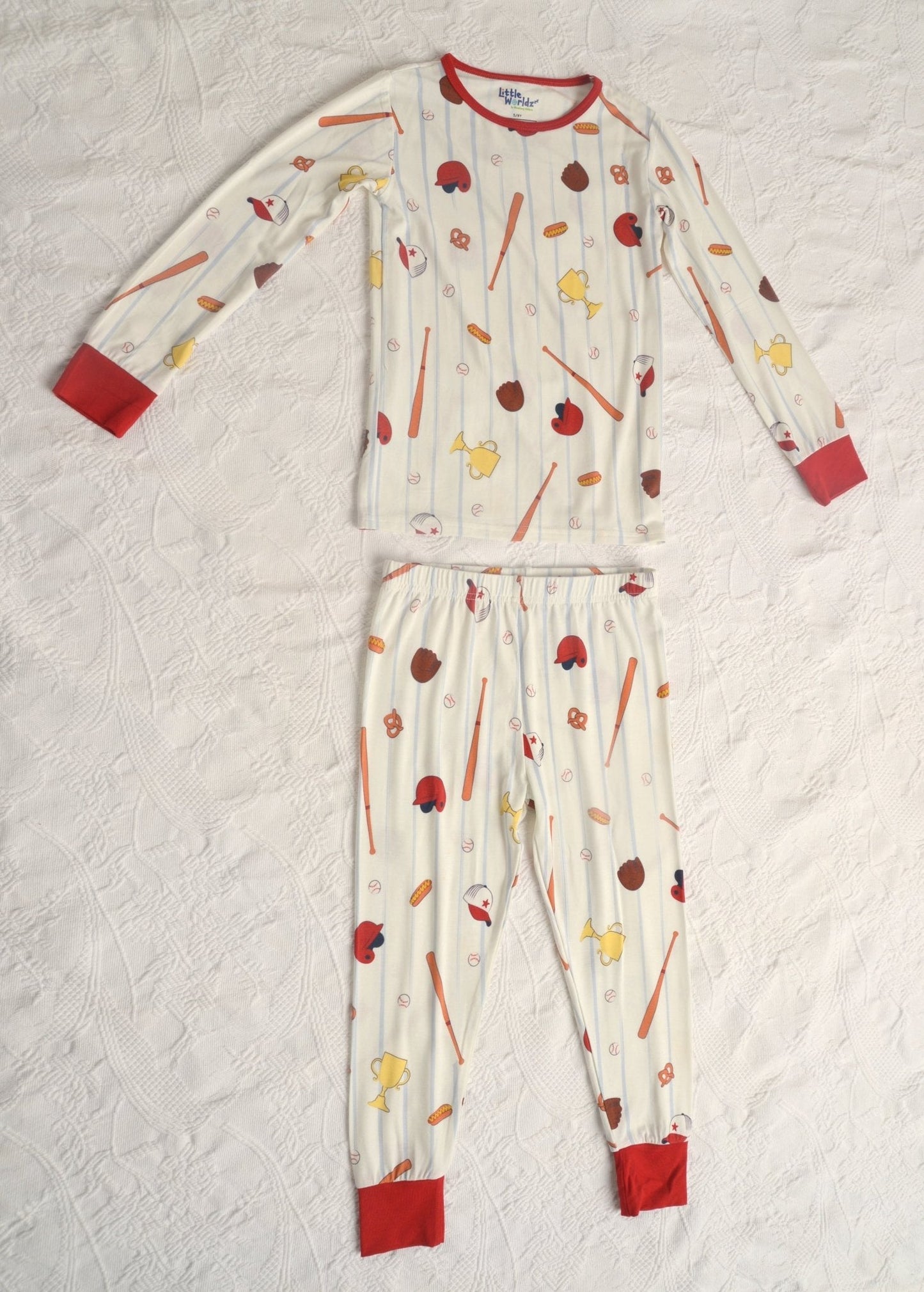 Baseball Pajama Set
