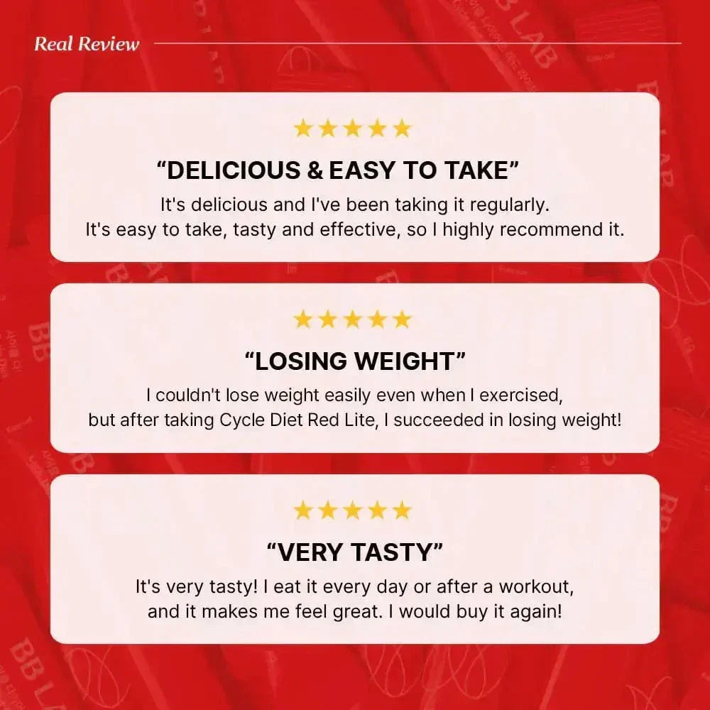 [Bundle] Cycle Diet Red Lite, 14 sticks x 3box