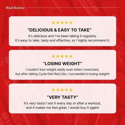 [Bundle] Cycle Diet Red Lite, 14 sticks x 3box