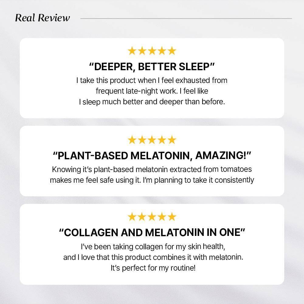 [Bundle] Low Molecular Collagen 5000 With Phyto Melatonin, 14 sticks x 3box