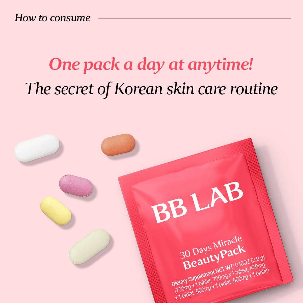 [Bundle] NUTRIONE BB LAB 30days Miracle Beauty Pack (5 tablets x 30 packs) x 3box