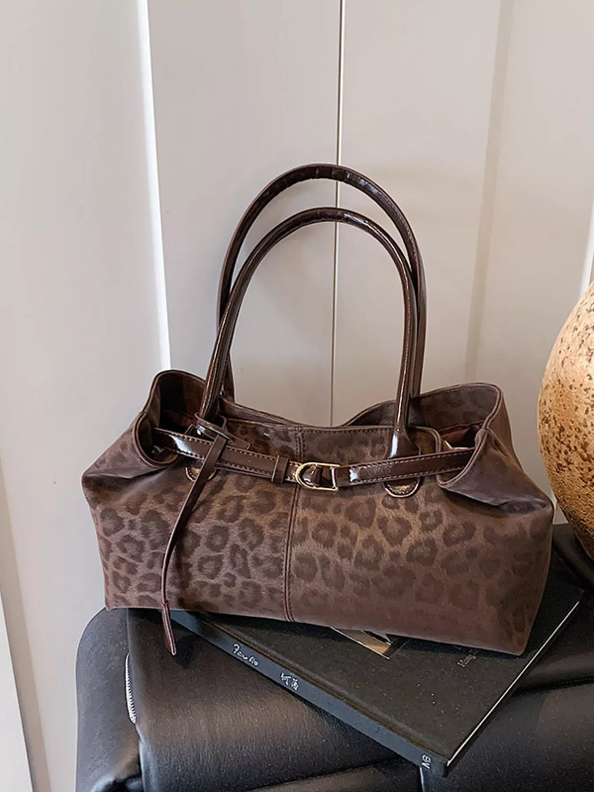 Leopard Print Handbag