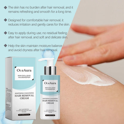 OceAura Gentle Treatment Hair Removal Cream Armpit Leg Armpit Leg Hair All Body Hair Removal Treatment Spray