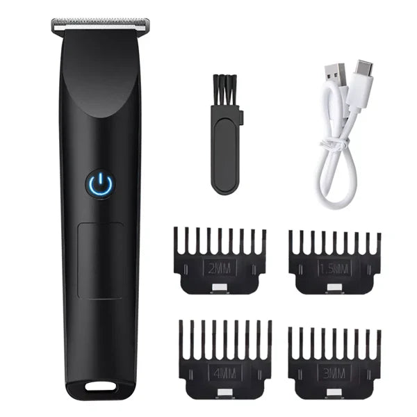 Men Pro Electric Hair Clippers Beard Trimmer Cutting Barber Shaving Machine Black Logistics Only For USPS. TK TMEU Only For Self-pickup