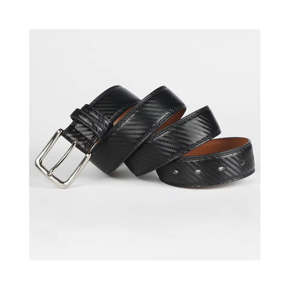 Genuine Business Leather Belt For Men Or BOY Swivel Pin Buckle Casual Versatile Belt