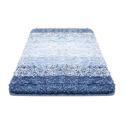 Bathroom Rug Absorbent Soft Bath Mat Machine Washable Quick Dry Non-Slip