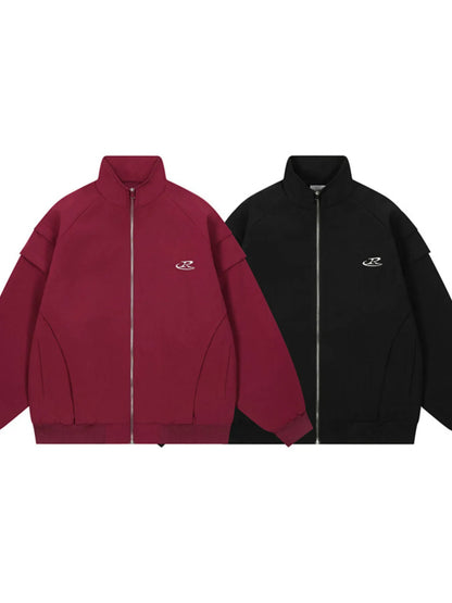 Men's Zip Up Long Sleeve Jacket