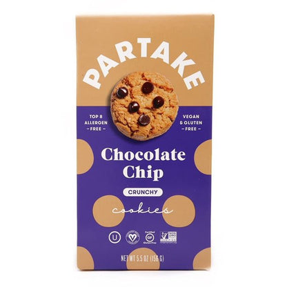 Partake Bite Sized Chocolate Chip Cookies (Pack of 6 - 5.5oz)