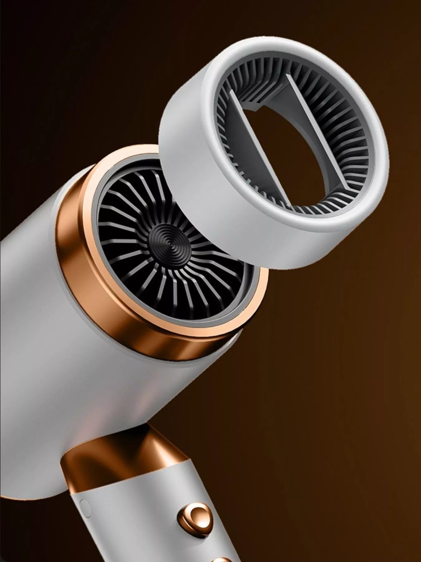 Household Hair Dryer with Temperature Control
