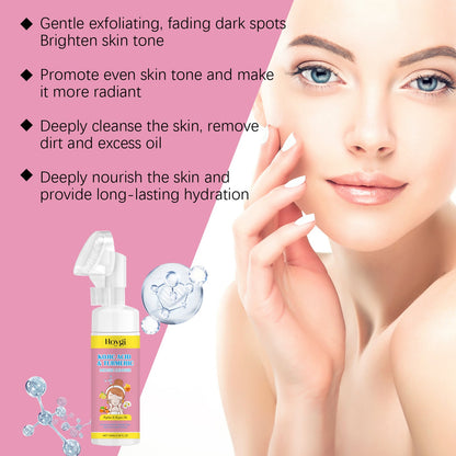 Hoygi Turmeric Kojic Acid Mousse Cleanser Facial Cleansing Hydrating Moisturizing And Rejuvenating Cleanser