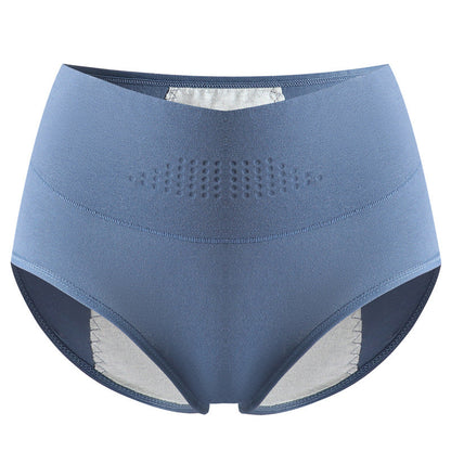 High Waist Plus Size Cotton Women's Menstrual Panties