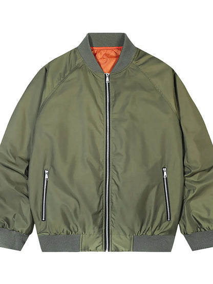 Men's Plus Size Lightweight Zip Up Jacket