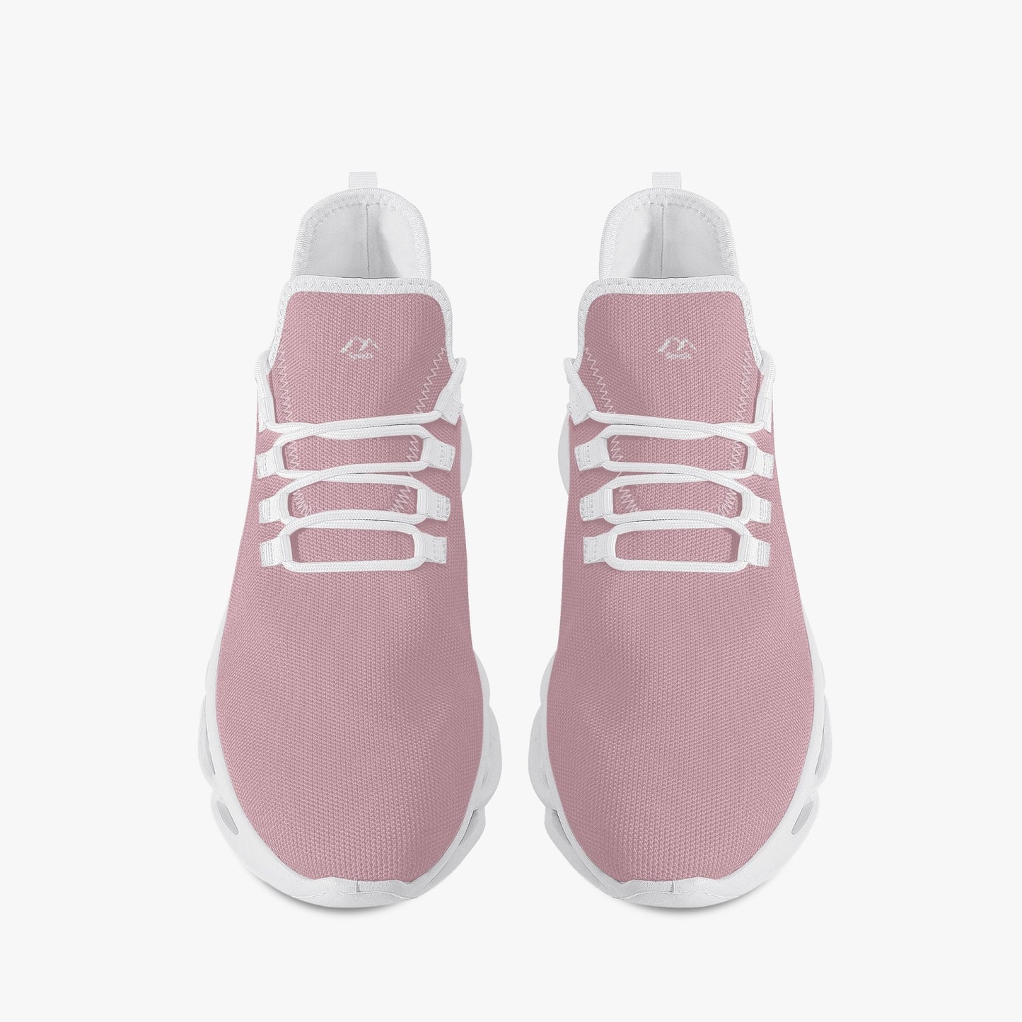 SHO-006W-24 Bounce Mesh Knit Sneakers - White sole