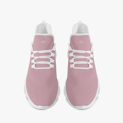 SHO-006W-24 Bounce Mesh Knit Sneakers - White sole