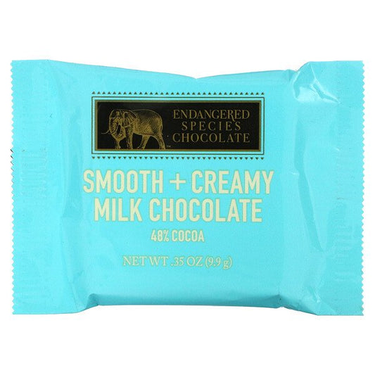 Bars  Endangered Species Chocolate (Pack of 250) - Milk Chocolate Smooth & Creamy 0.35 Oz Bars