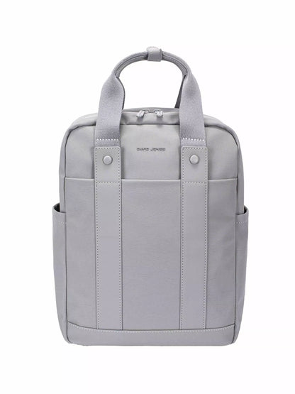 David Jones Canvas Backpack Bag with Dual Handle