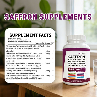 Natural Saffron Supplement