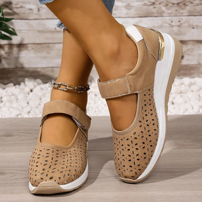 Breathable Wedge Sandals