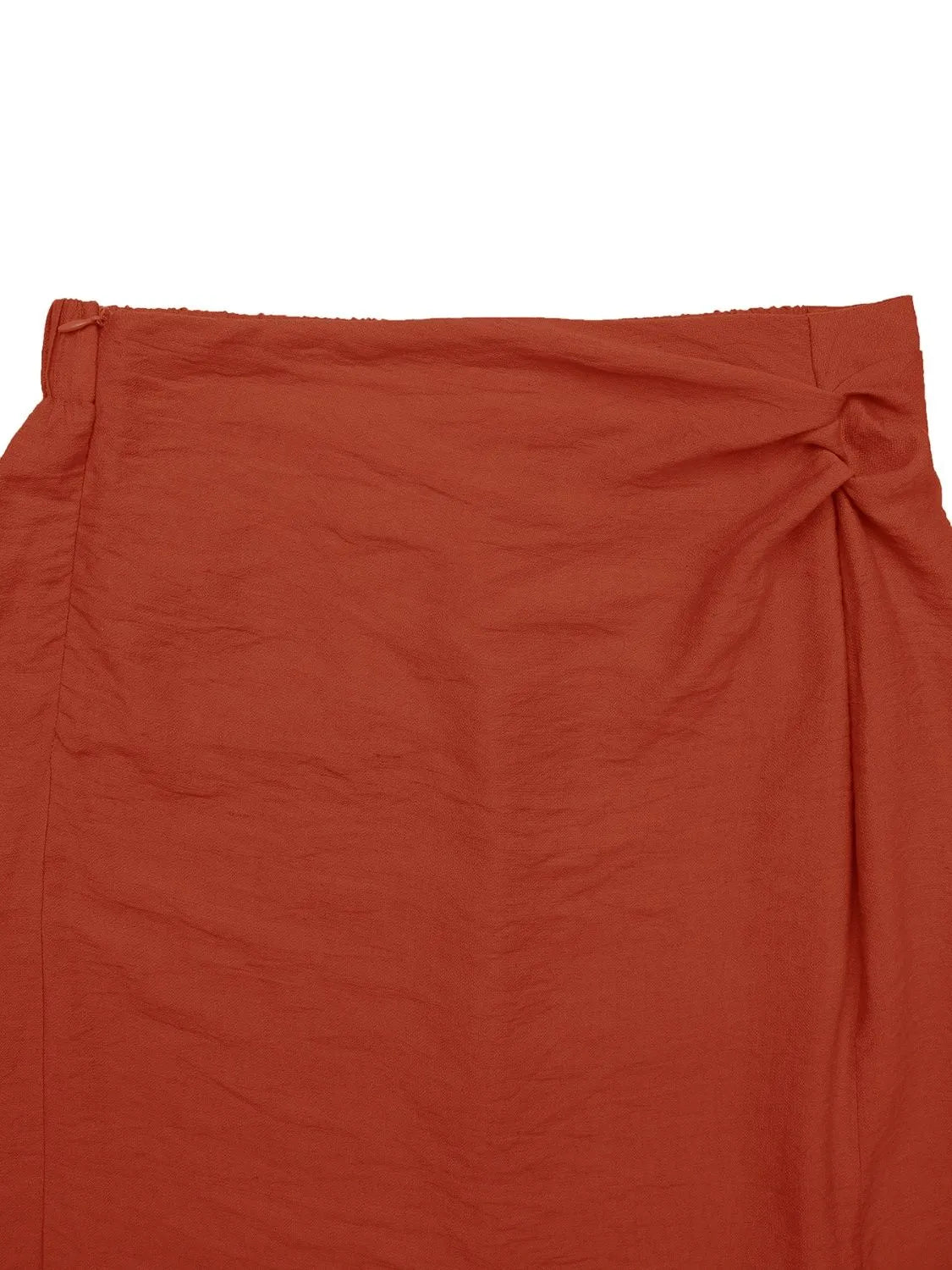 Slit Midi Skirt