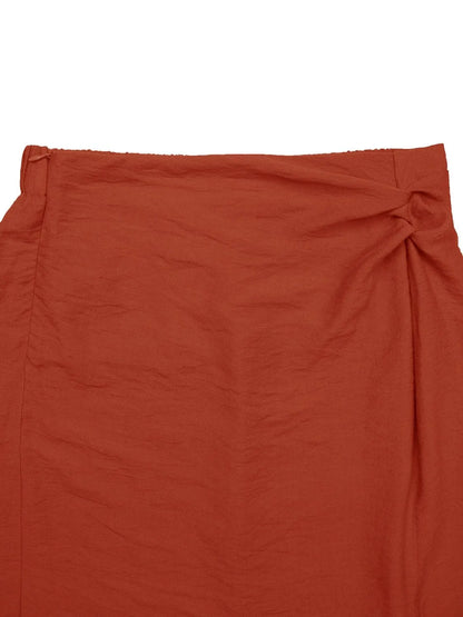 Slit Midi Skirt