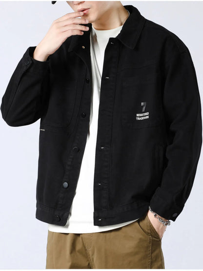 Men's Full Size Button Up Long Sleeve Shacket Plus Size