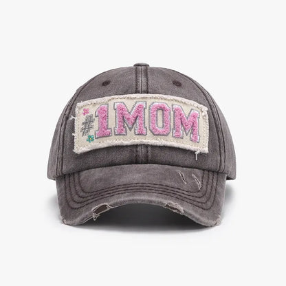 Letter Adjustable Cotton Baseball Cap