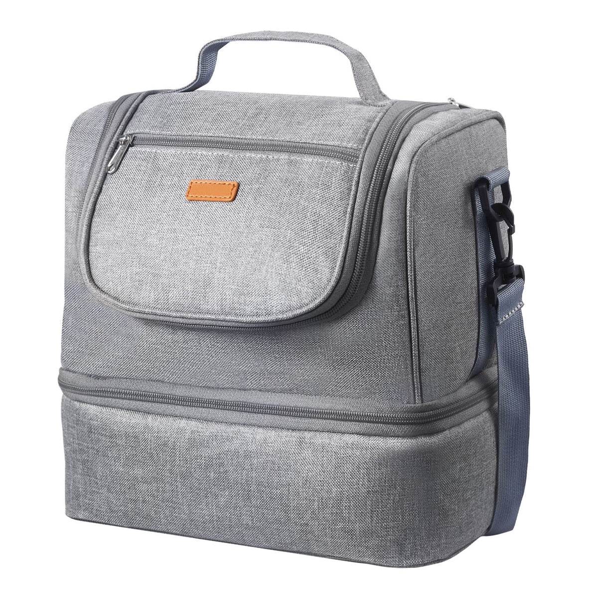 Breast Pump Bag, Breast Feeding Bag With Ice Pack, Fits For S1/S2, Pumping Accessories & Breastmilk Storage, Portable Pump Carrying Case For Work, Travel And Family Use, Grey