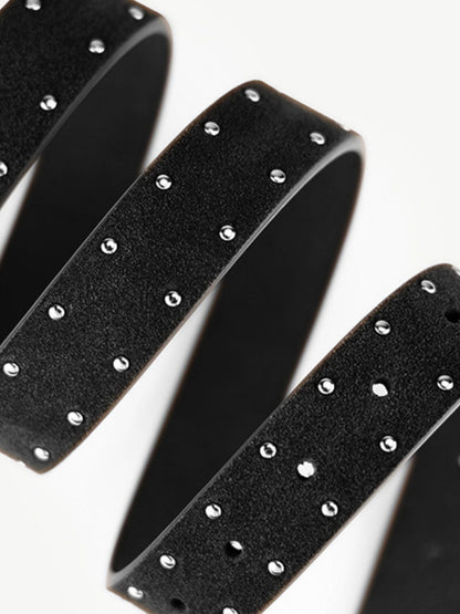 Studded Classic Buckle Belt